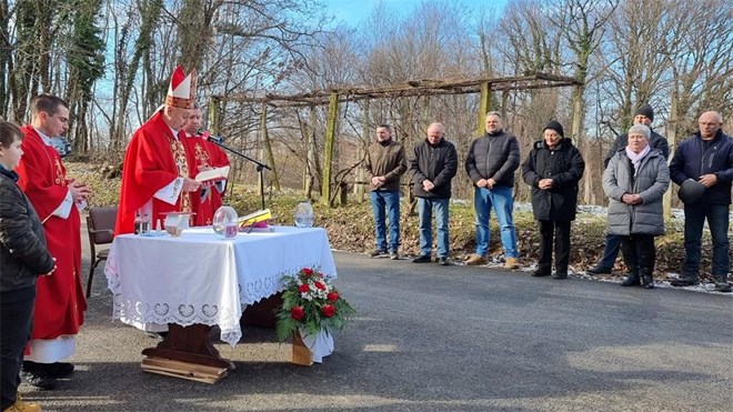 Blagoslov kapele sv. Vinka u Bedencu 